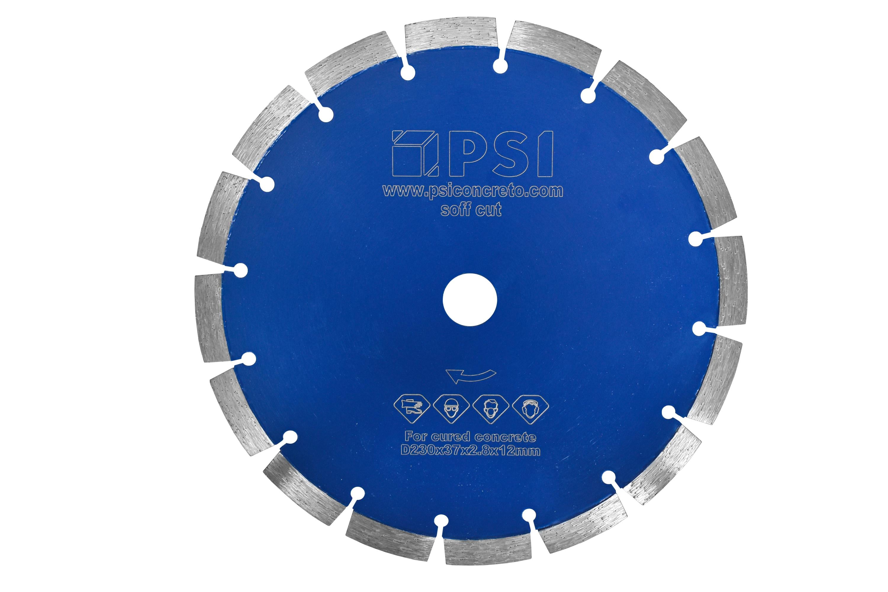 Disco Diamantado 9" para Concreto y Asfalto | Soldadura Láser | Eje 7/8" (22.2mm)