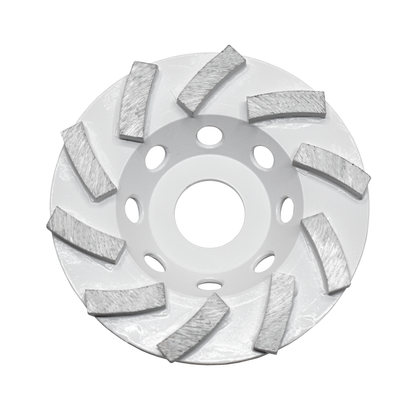 Copa turbo / 10 segmentos / 4"