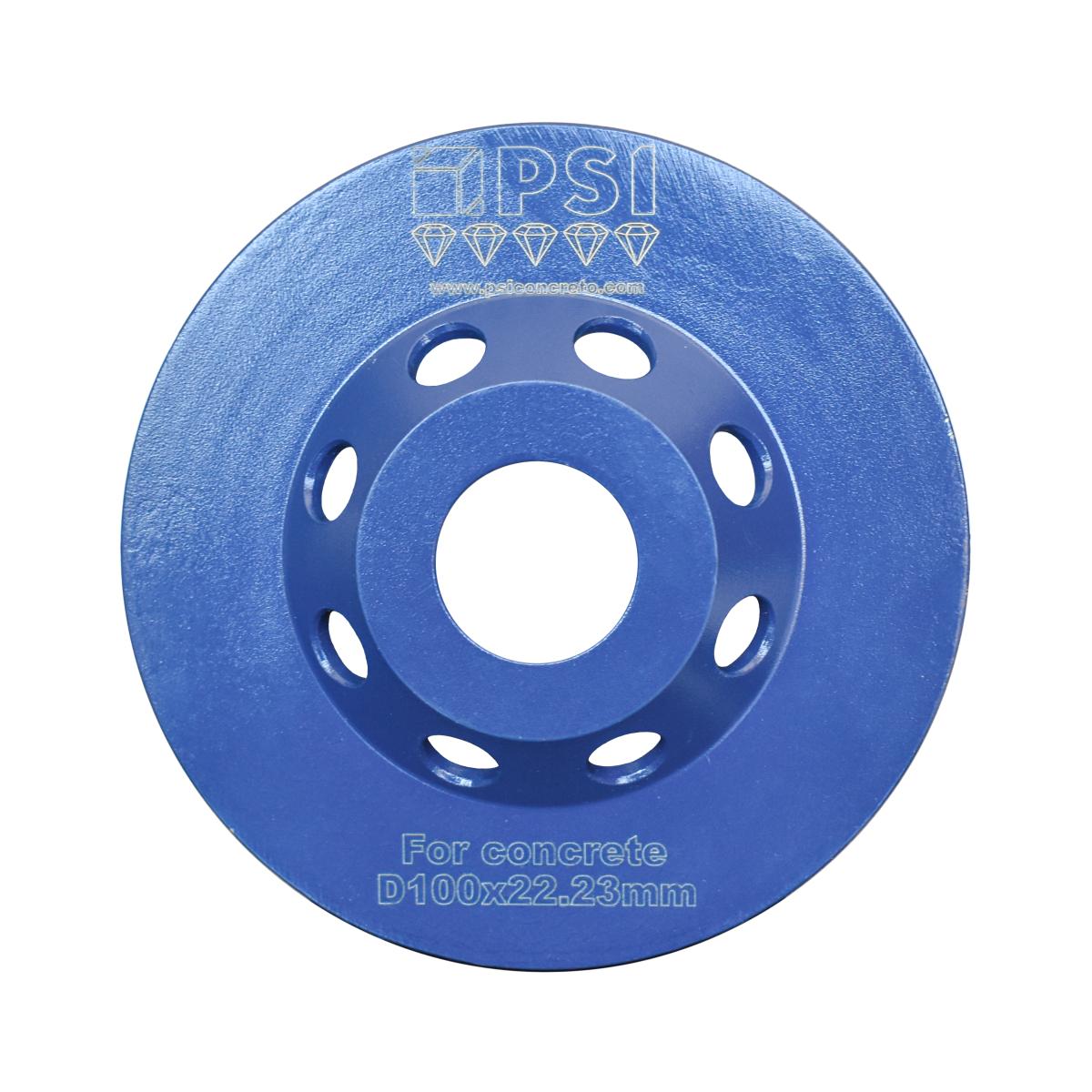 Disco de Diamante para Concreto 4" | Copa de Desbaste y Nivelación | 10 Segmentos Turbo