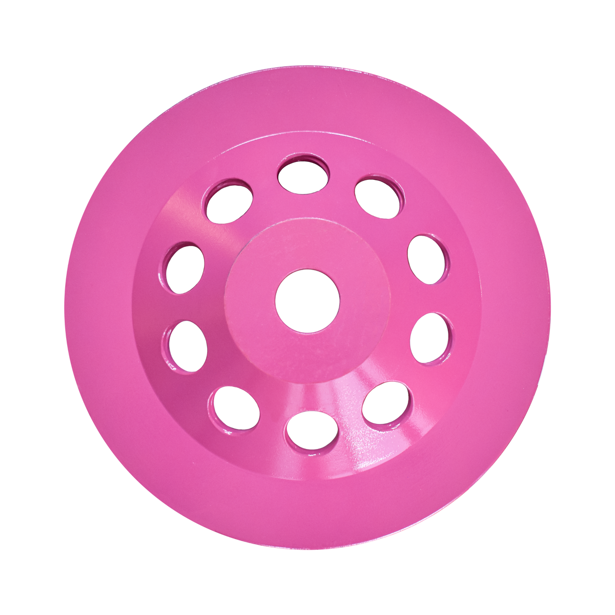 Copa Diamantada Perimetral 7 Pulgadas Rosa Chicle