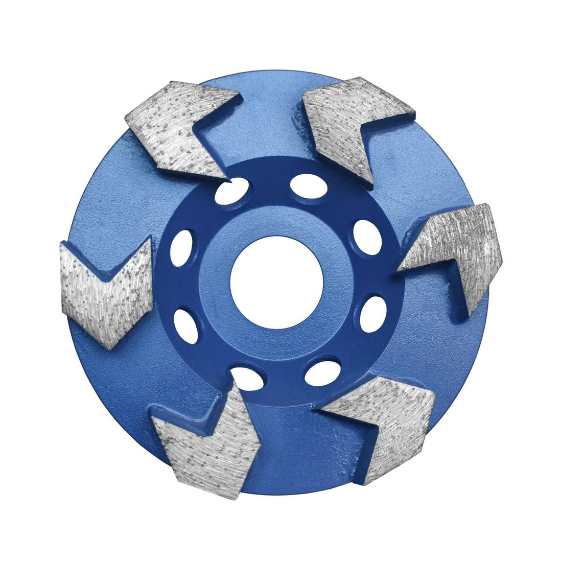 Disco de Diamante para Concreto 4" | Copa de Desbaste y Nivelación | 10 Segmentos Turbo