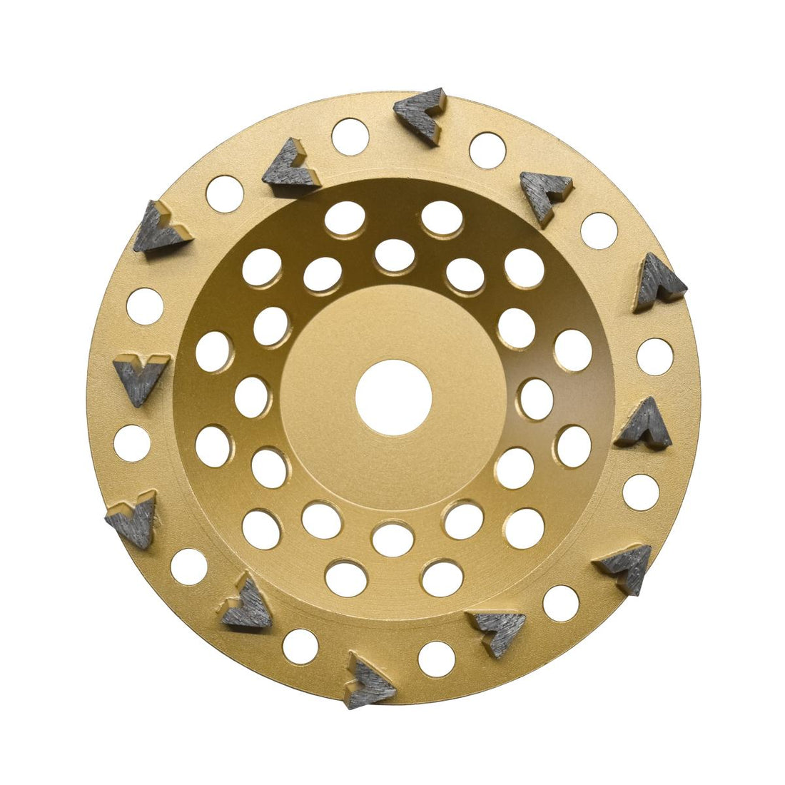 Copa Diamantada 7" Tipo Flecha PSI Concreto | Removedor de Pintura y Selladores | 12 Segmentos | Eje 7/8"