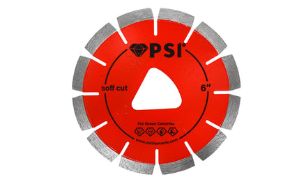 Disco Soff-Cut 6" para Concreto Verde | Corte Temprano Ultra Rápido | Eje Triangular